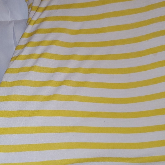 Maternity Striped Tanktop GAP Size Small Yellow - Picture 3 of 6
